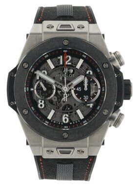 Hublot Big Bang Unico Titanium Skeleton Dial 45mm Automatic Mens